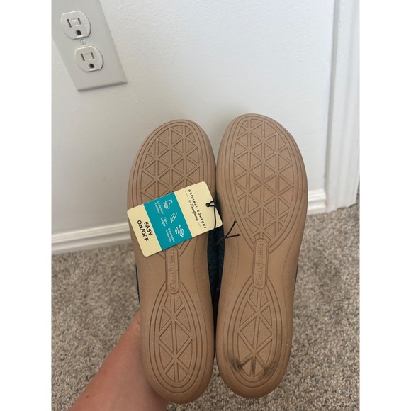 Dearfoams Misty Ballet Flat – Navy – Size 6 Wide (6H) - Picture 5 of 8